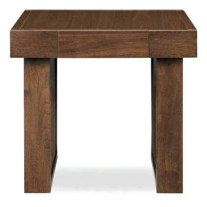 Akita Walnut Lamp Table