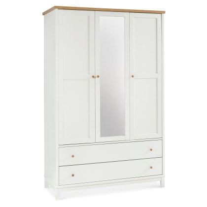 Atlanta Two Tone Triple Wardrobe
