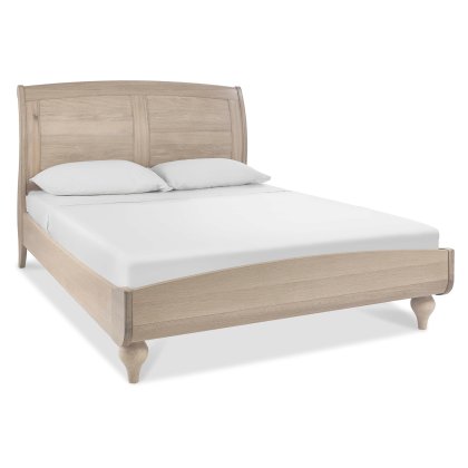 Bordeaux Chalk Oak Low Foot End Bedstead Super King 180cm