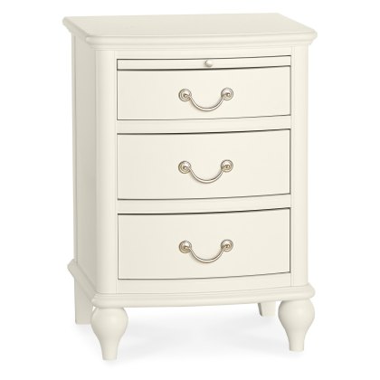 Bordeaux Ivory 3 Drawer Nightstand