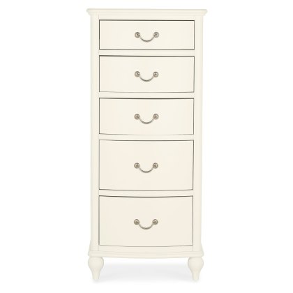Bordeaux Ivory 5 Drawer Tall Chest
