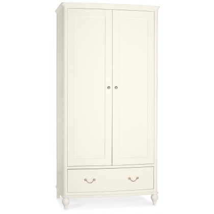 Bordeaux Ivory Double Wardrobe