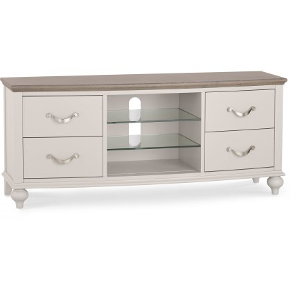 Ashley Grey Washed Oak & Soft Grey Entertainment Unit