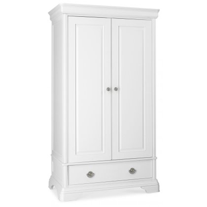Charlotte White Double Wardrobe