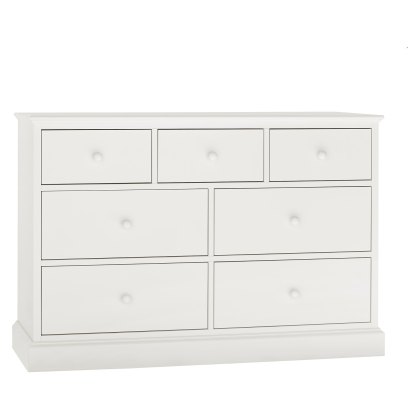 Rivendell White 3+4 Drawer Chest