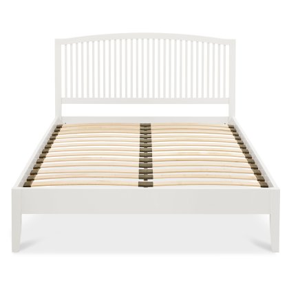 Rivendell White Slatted Bedstead Small Double 122cm