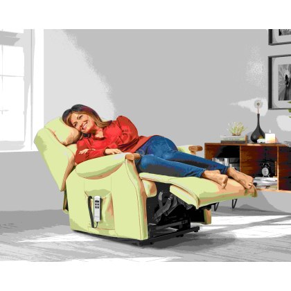 Malham Small 2-motor Electric Riser Recliner
