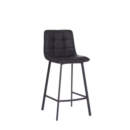 Louise Pu Vintage Black Counter Stool