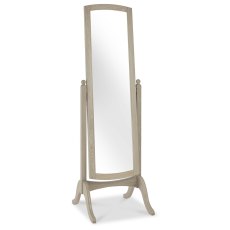 Bordeaux Chalk Oak Cheval Mirror