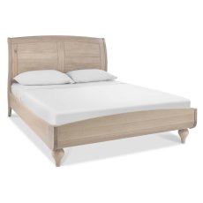 Bordeaux Chalk Oak Low Foot End Bedstead Super King 180cm