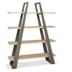 Nordic Aged Oak Open Display Unit