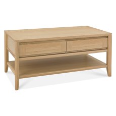 Palermo Oak Coffee Table With Drawer