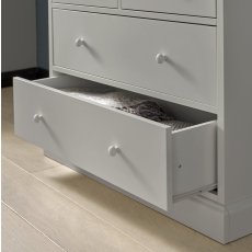 Rivendell Soft Grey 2+2 Drawer Chest