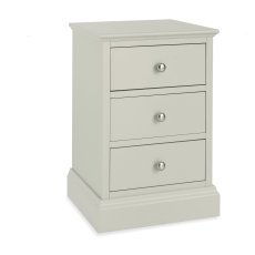 Rivendell Soft Grey 3 Drawer Nightstand