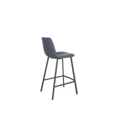 Vintage Blue Pu Counter Stool
