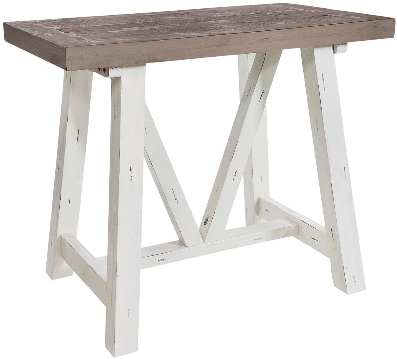 Purbeck Reclaimed Wood Painted Bar Table Purbeck Reclaimed Wood Painted Bar Table
