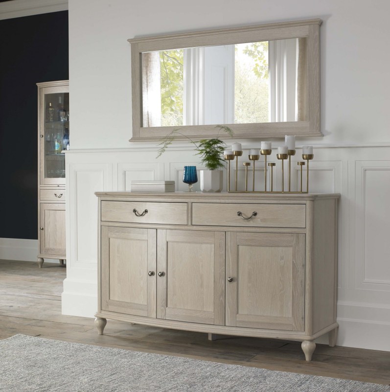 Bordeaux Chalk Oak Wide Sideboard Bordeaux Chalk Oak Wide Sideboard
