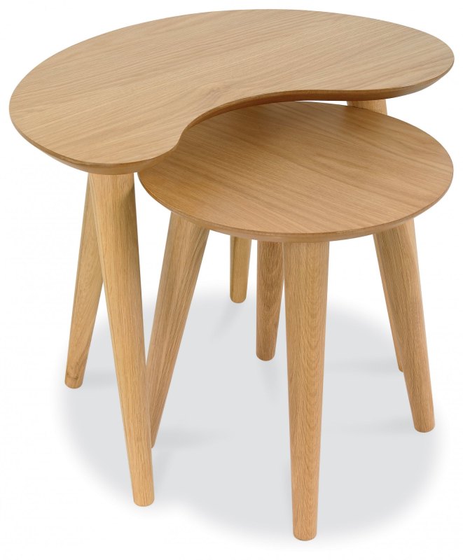 Oslo Oak Nest Of Lamp Tables Oslo Oak Nest Of Lamp Tables