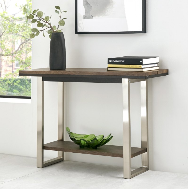 Faro Dark Oak Console Table Faro Dark Oak Console Table