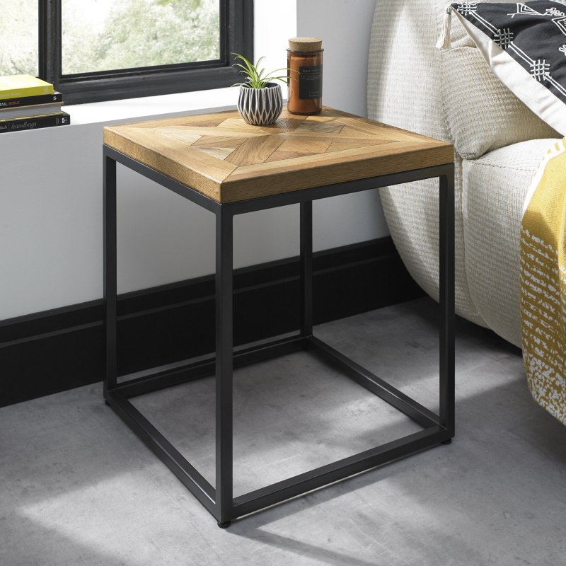 Harvey Rustic Oak Lamp Table Harvey Rustic Oak Lamp Table