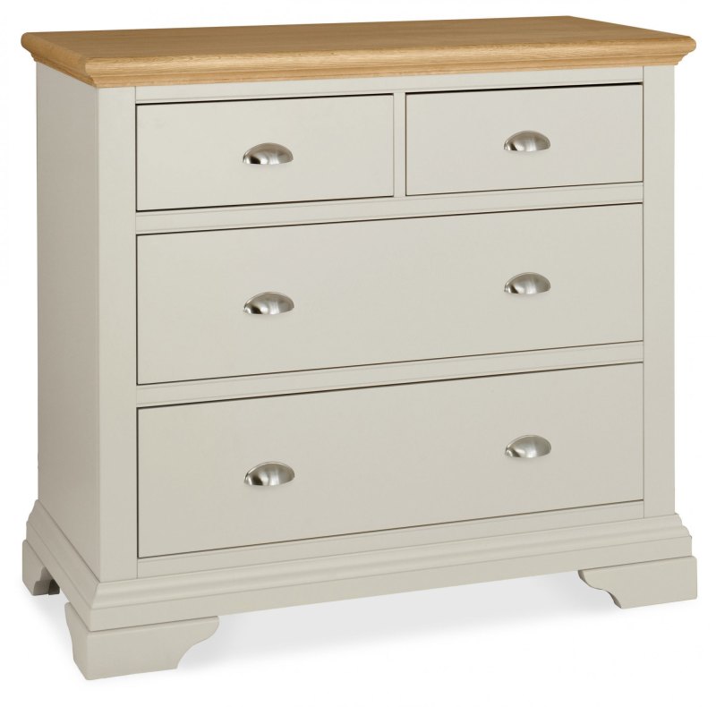 Montana Soft Grey & Pale Oak 2+2 Drawer Chest Montana Soft Grey & Pale Oak 2+2 Drawer Chest