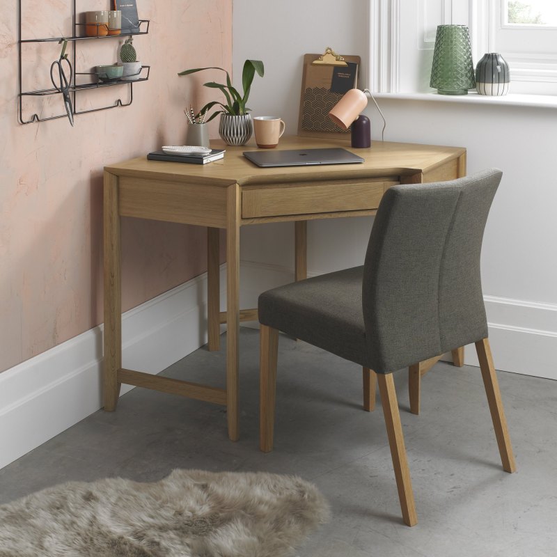 Palermo Oak Corner Desk Palermo Oak Corner Desk