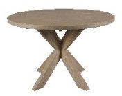 120cm The Preston Round Oak Dining Table 120cm The Preston Round Oak Dining Table