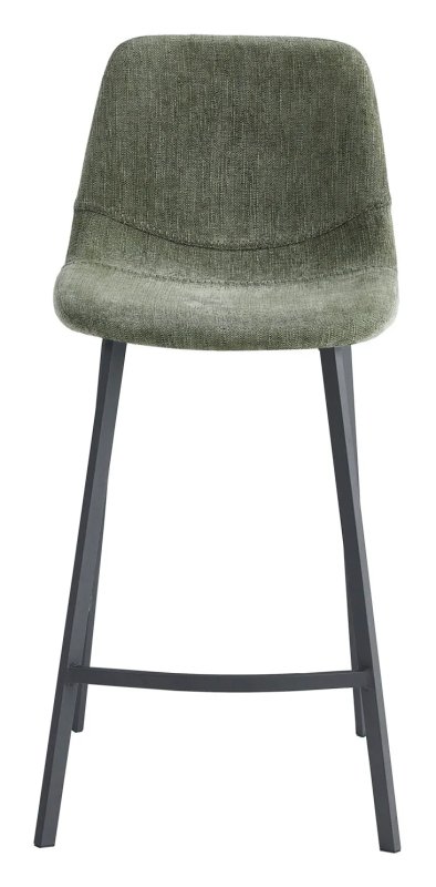 Alex Green Fabric Counter Stool Alex Green Fabric Counter Stool