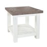 Purbeck Reclaimed Wood Painted Lamp Table