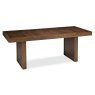 Akita Walnut 200cm Panel Dining Table