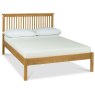 Atlanta Oak Low Footend Bedstead King 150cm - Grade A3 - Ref #0088