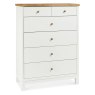 Atlanta Two Tone 4+2 Drawer Chest
