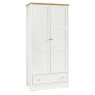 Atlanta Two Tone Double Wardrobe