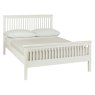Atlanta White High Footend Bedstead King 150cm