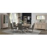 Bordeaux Chalk Oak Lamp Table With Drawer Bordeaux Chalk Oak Lamp Table With Drawer