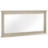 Bordeaux Chalk Oak Wide Wall Mirror