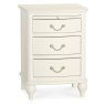 Bordeaux Ivory 3 Drawer Nightstand Bordeaux Ivory 3 Drawer Nightstand