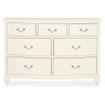 Bordeaux Ivory 3+4 Drawer Chest Bordeaux Ivory 3+4 Drawer Chest