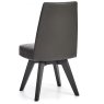 Brunel Gunmetal Upholstered Swivel Chair - Grey Bonded Leather (Pair) Brunel Gunmetal Upholstered Swivel Chair - Grey Bonded Leather (Pair)