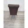 Chartreuse Aged Oak - Bonded Leather Chair (Single) - Grade A3 - Ref #0268 Chartreuse Aged Oak - Bonded Leather Chair (Single) - Grade A3 - Ref #0268