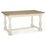 Chartreuse Aged Oak & Antique White 4-6 Extension Table