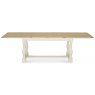 Chartreuse Aged Oak & Antique White 4-8 Extension Table Chartreuse Aged Oak & Antique White 4-8 Extension Table