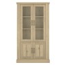 Chartreuse Aged Oak Display Cabinet Chartreuse Aged Oak Display Cabinet