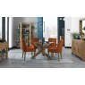 Ella Light Oak Scoop Back Chair - Harvest Pumpkin Velvet Fabric (Pair) Ella Light Oak Scoop Back Chair - Harvest Pumpkin Velvet Fabric (Pair)
