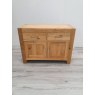 Turin Light Oak Narrow Sideboard - Grade A3 - Ref #0056 Turin Light Oak Narrow Sideboard - Grade A3 - Ref #0056
