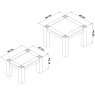 Turin Light Oak Nest Of Lamp Tables Turin Light Oak Nest Of Lamp Tables