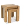 Turin Light Oak Nest Of Lamp Tables Turin Light Oak Nest Of Lamp Tables