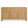 Turin Light Oak Wide Sideboard Turin Light Oak Wide Sideboard