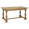 Westbury Rustic Oak 4-6 Extension Table
