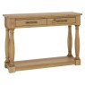 Westbury Rustic Oak Console Table Westbury Rustic Oak Console Table
